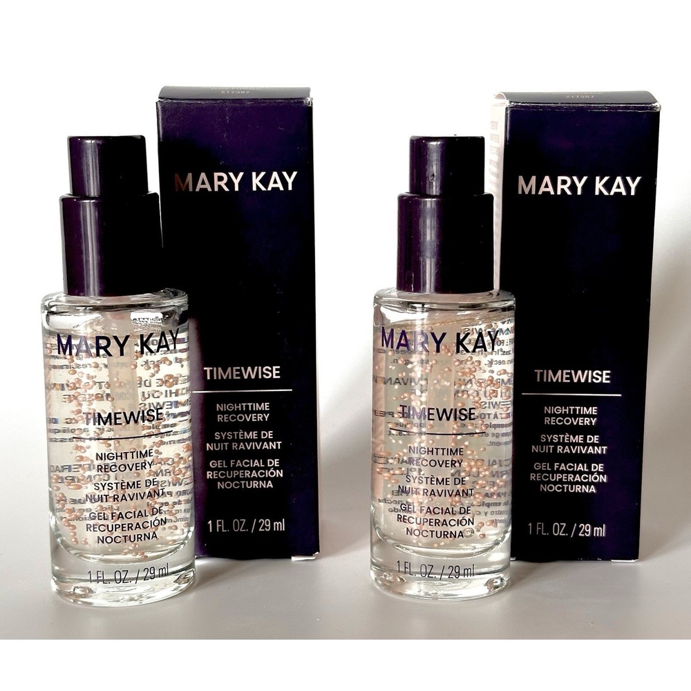 (Lot Of 2) Mary Kay TIMEWISE NIGHTTIME RECOVERY New In Box
